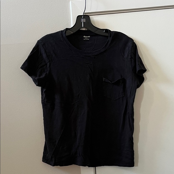 Madewell Black Short Sleeve Tee - Picture 1 of 2